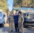 Брянский священник передал сетку-рабицу и аккумуляторы в автобат группировки «Север» - Жирятинский край